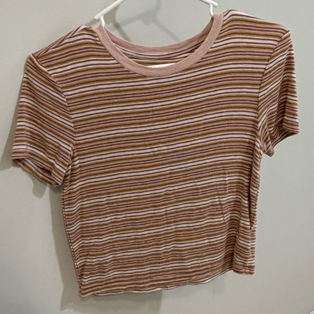 American Eagle Outfitters Striped T-Shirt